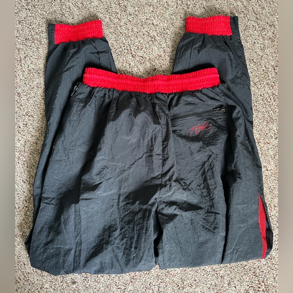 Nike vintage 1980’s flight jogger mesh pants sz lg - Picture 5 of 6